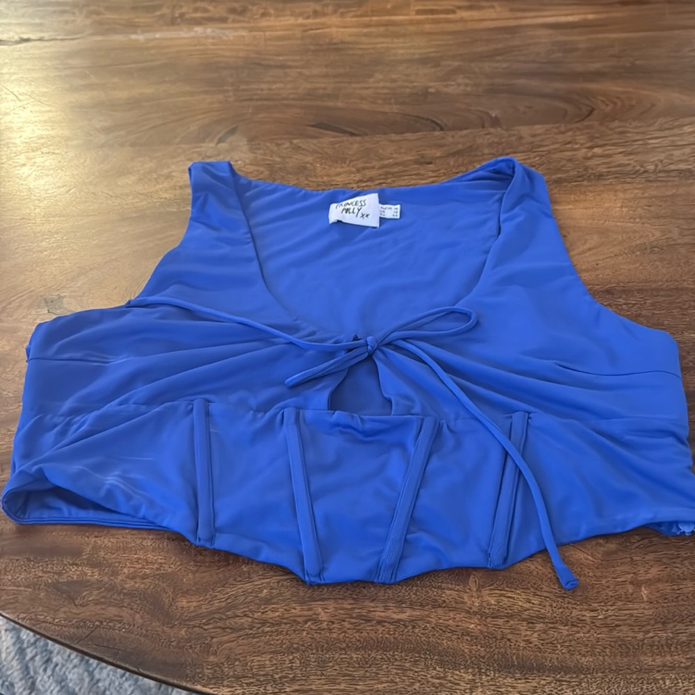 Royal blue Princess Polly top size 12